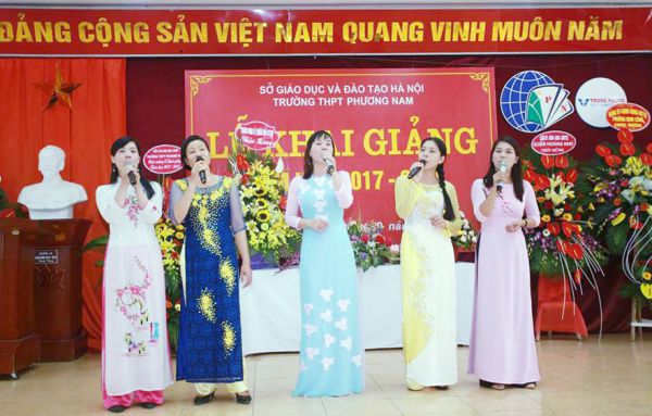 trường THPT Phương Nam khai giảng năm học 2017-2018